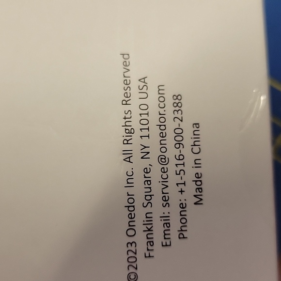 OneDor Brown Men's 6.5" Comb In Case New - Picture 4 of 4